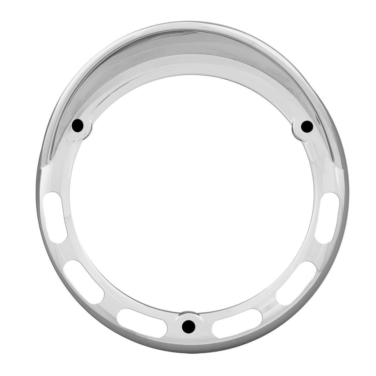 Bezel w/ Visor for 4" Round Pearl LED Pedestal Light