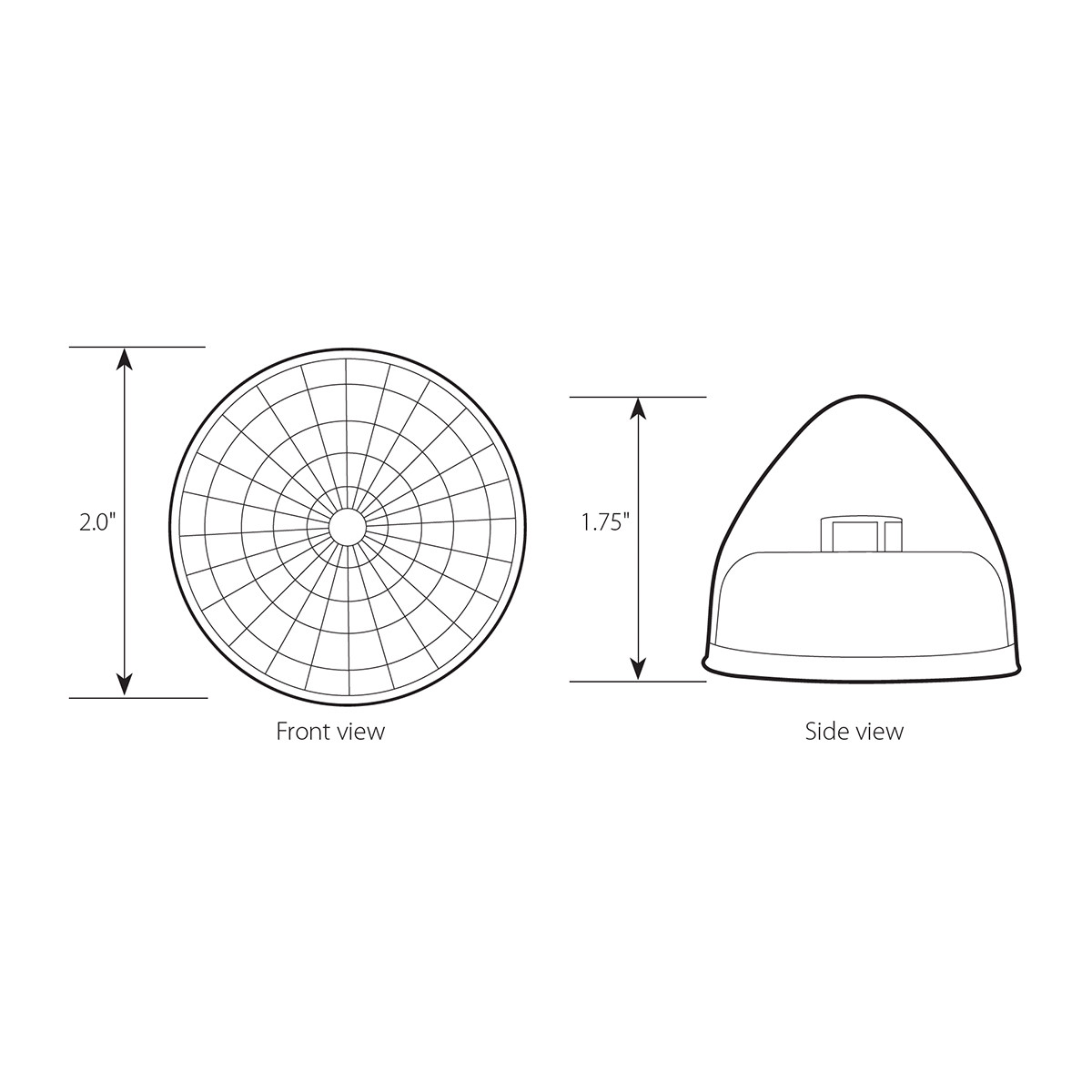 Spyder Series 2" Beehive LED Light