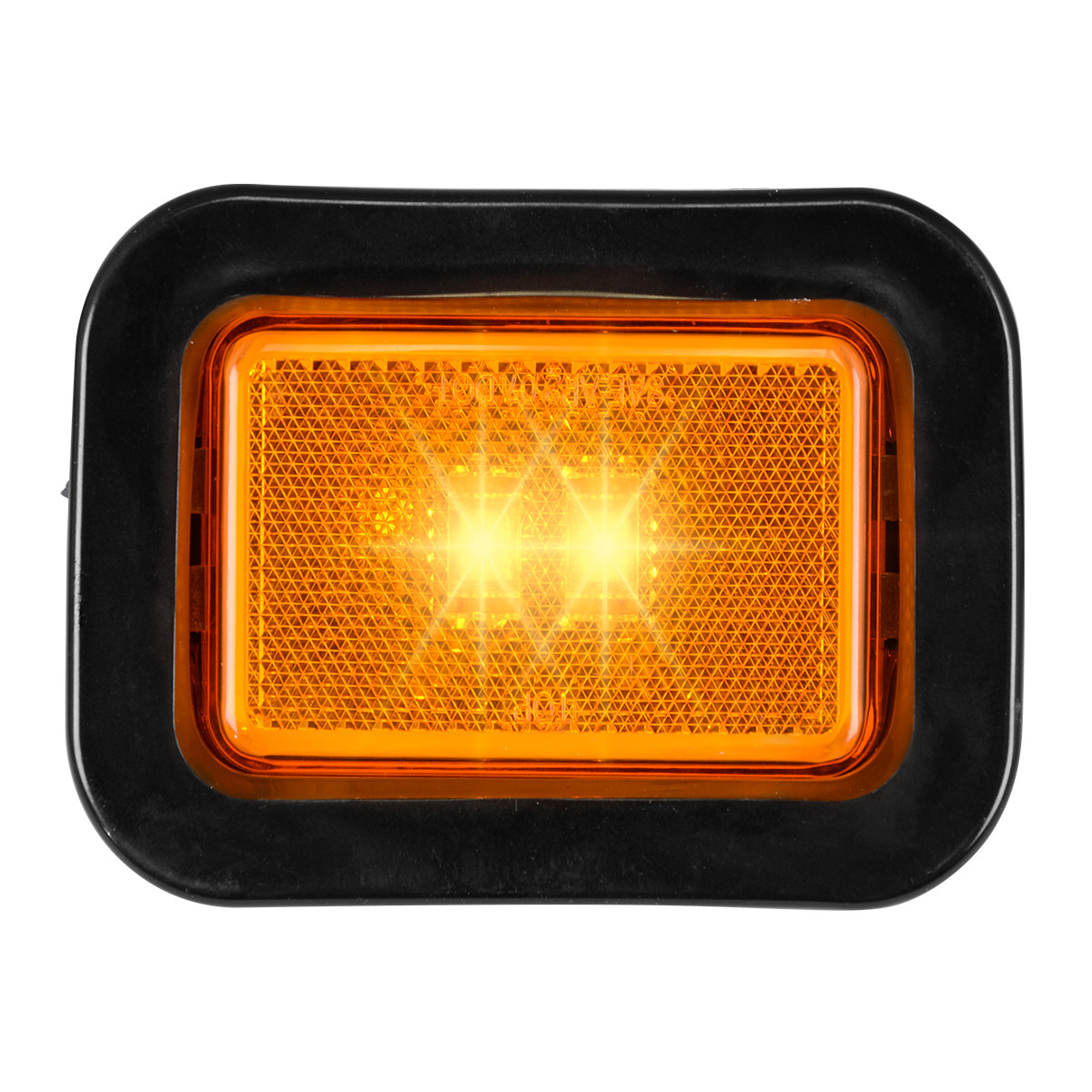 Small Rectangular LED with Reflector Lens - Thumbnail 2