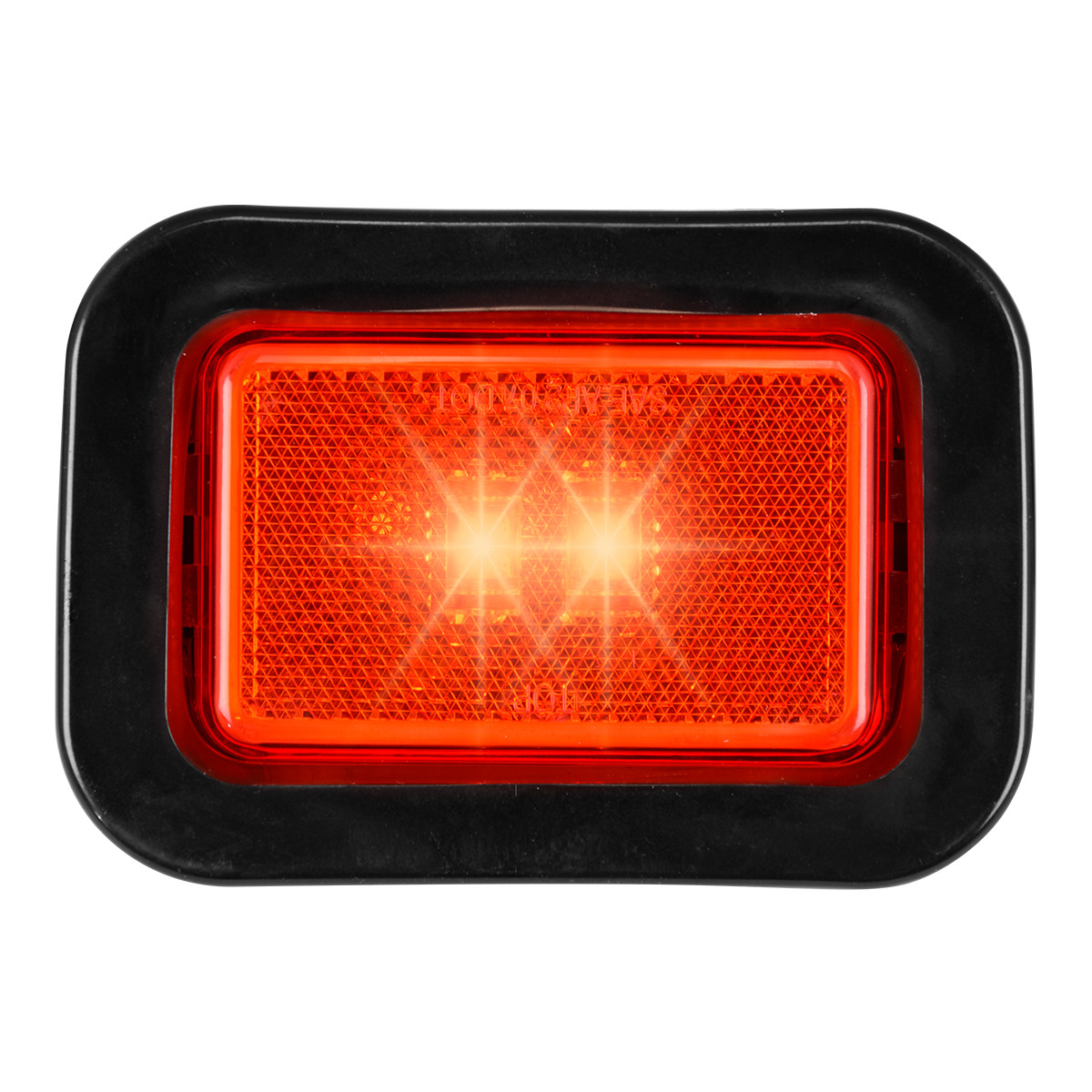 Small Rectangular LED with Reflector Lens - Thumbnail 2