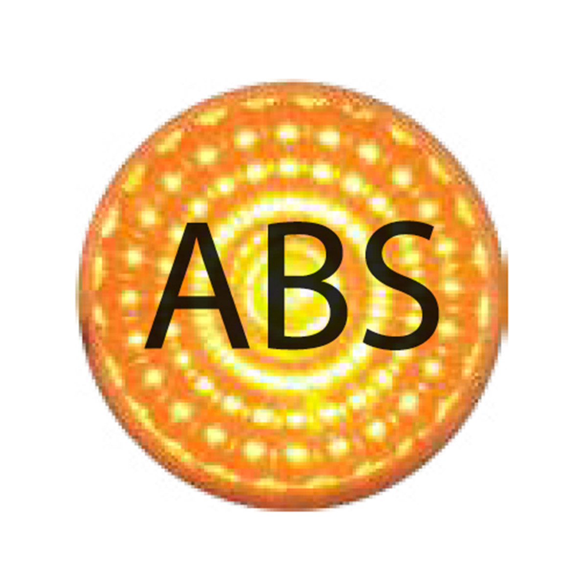 Amber ABS Light with "ABS" Logo - Thumbnail 2