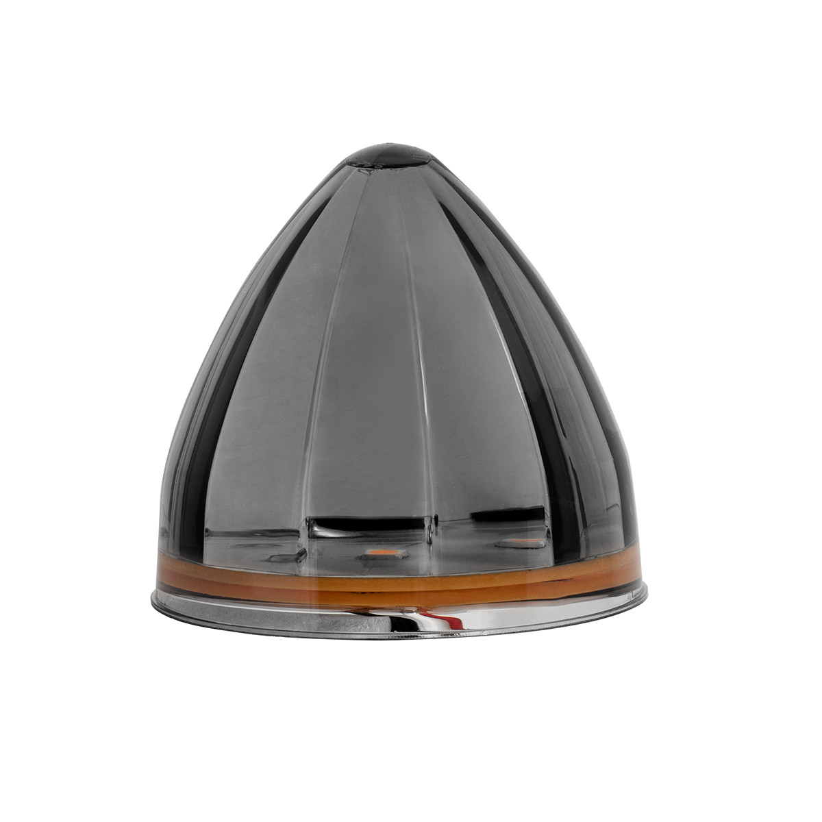 2" & 2-1/2" Watermelon LED Light in Smoke Lens