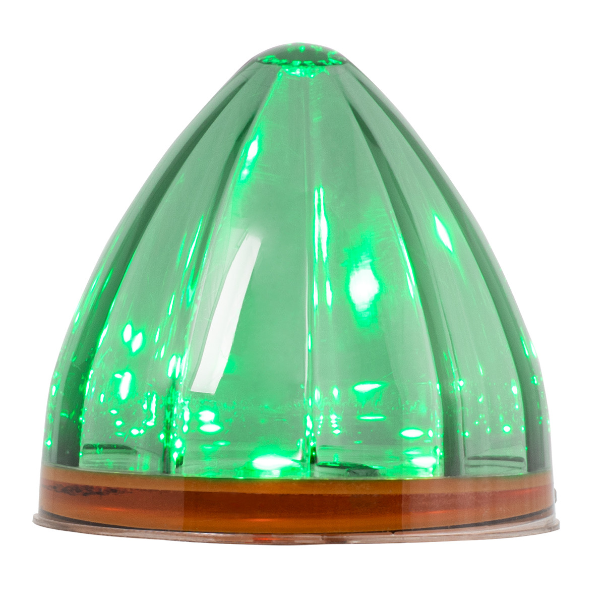 2" & 2-1/2" Watermelon LED Light in Smoke Lens - Thumbnail 2