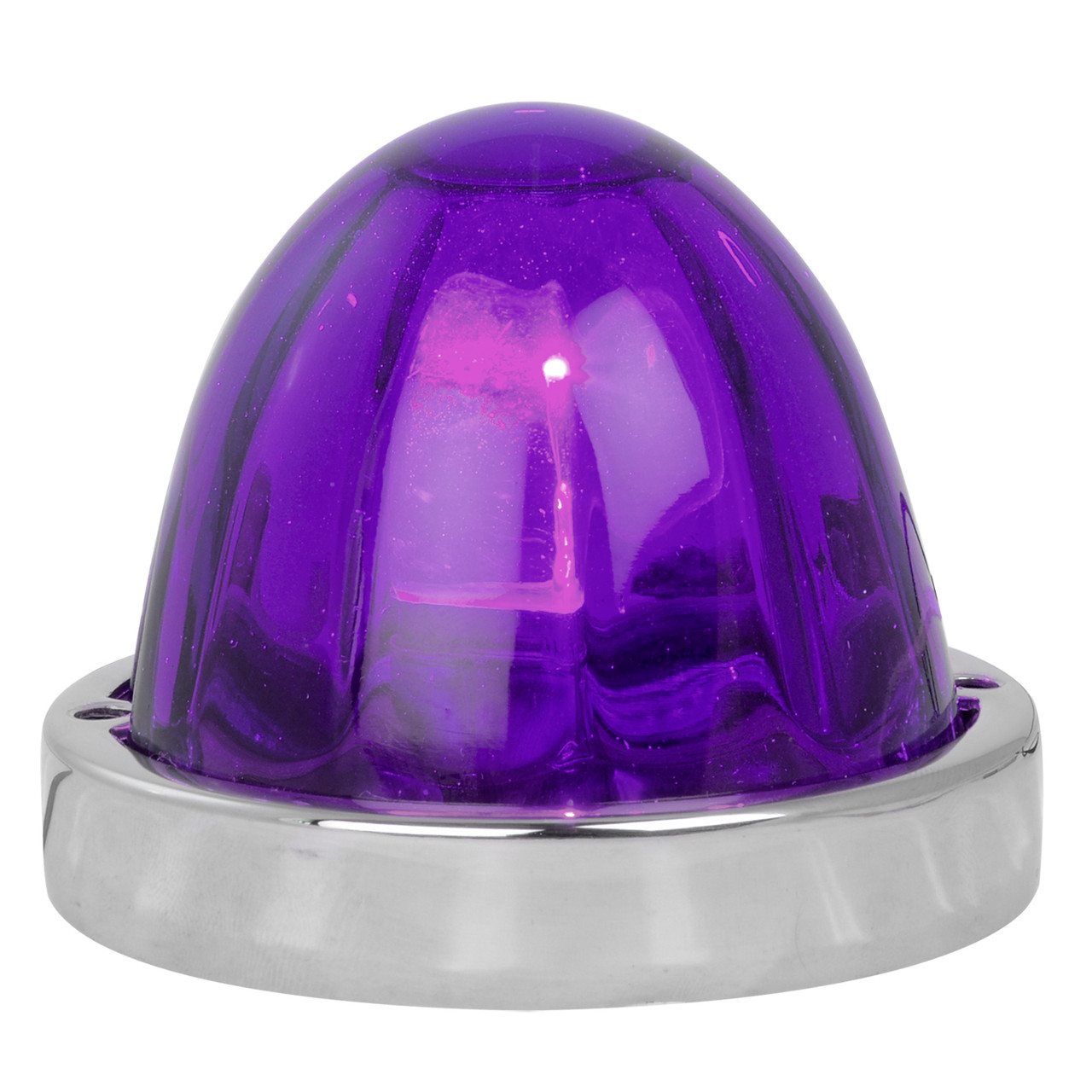 3.5" Dia. Watermelon Glass Lens Flush Mount Light Kit