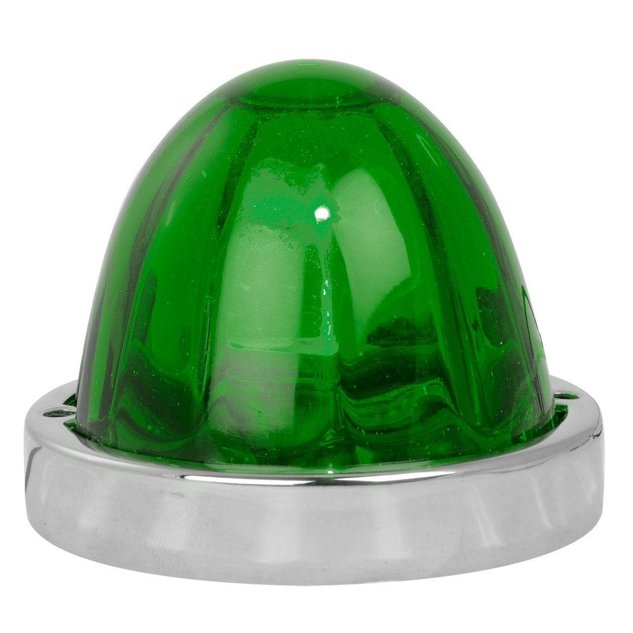 3.5" Dia. Watermelon Glass Lens Flush Mount Light Kit