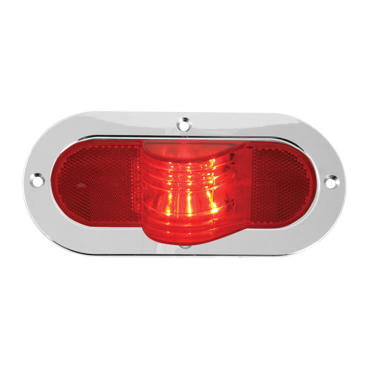 Oval Side Turn & Marker LED Light w/ Reflector