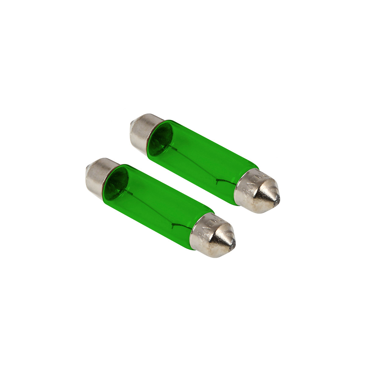 211-2, 12 Painted Glass Color Dome Light Bulb