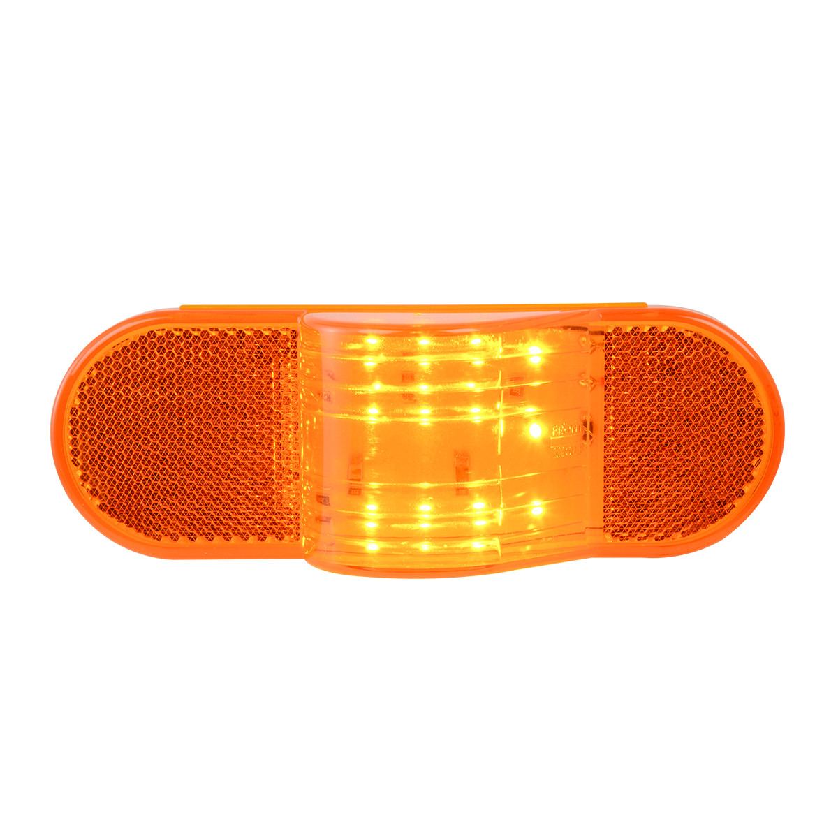 Oval Side Turn & Marker LED Light w/ Reflector