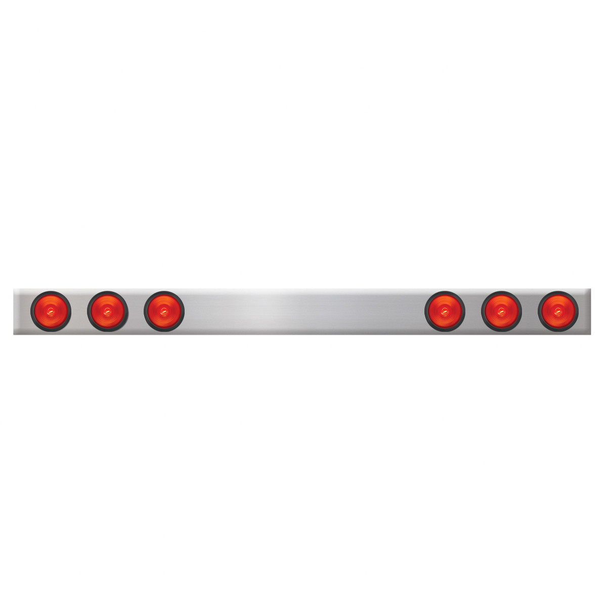 1-Pc Chrome Plated Steel Light Bar