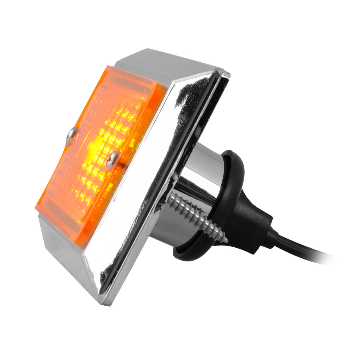 Rectangular Light with Chrome Base