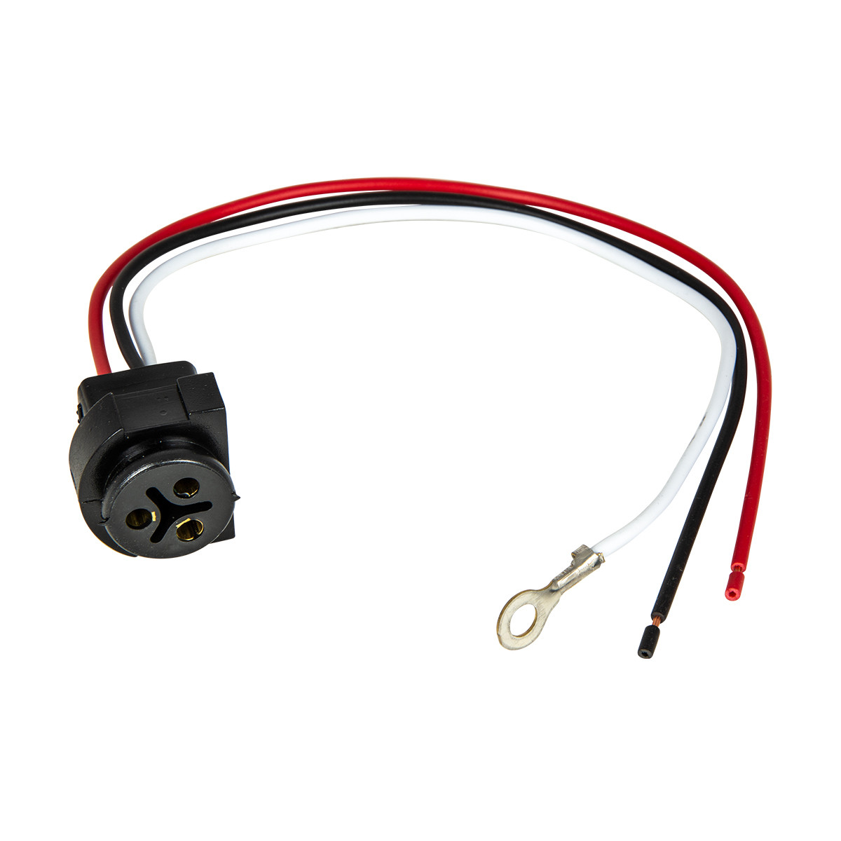 Round 3 Female Pin Light Plug