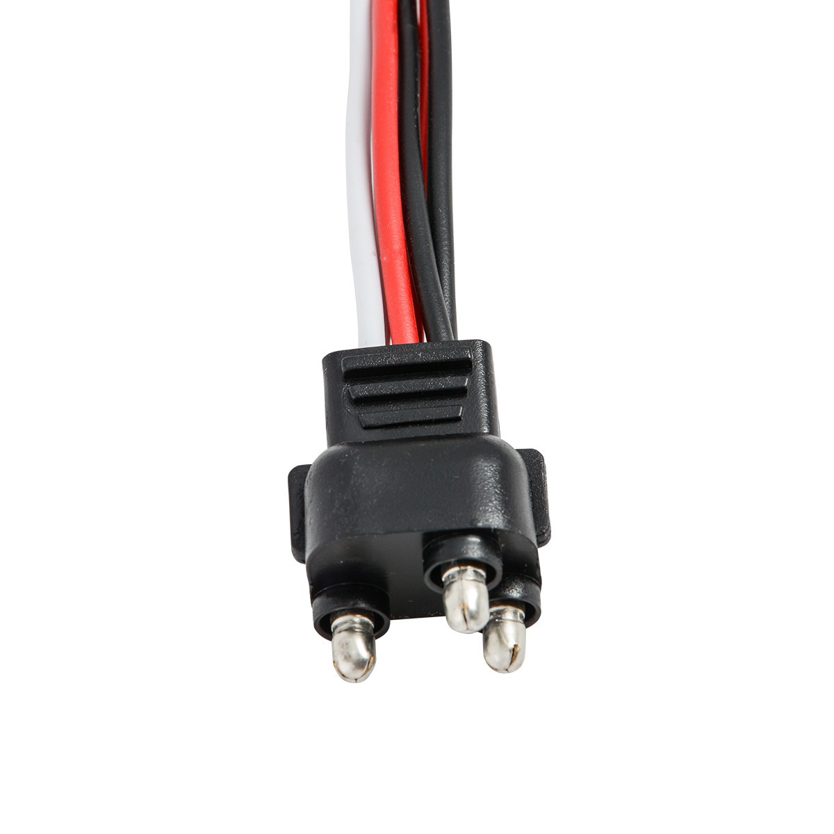 3-Prong Straight Light Plug