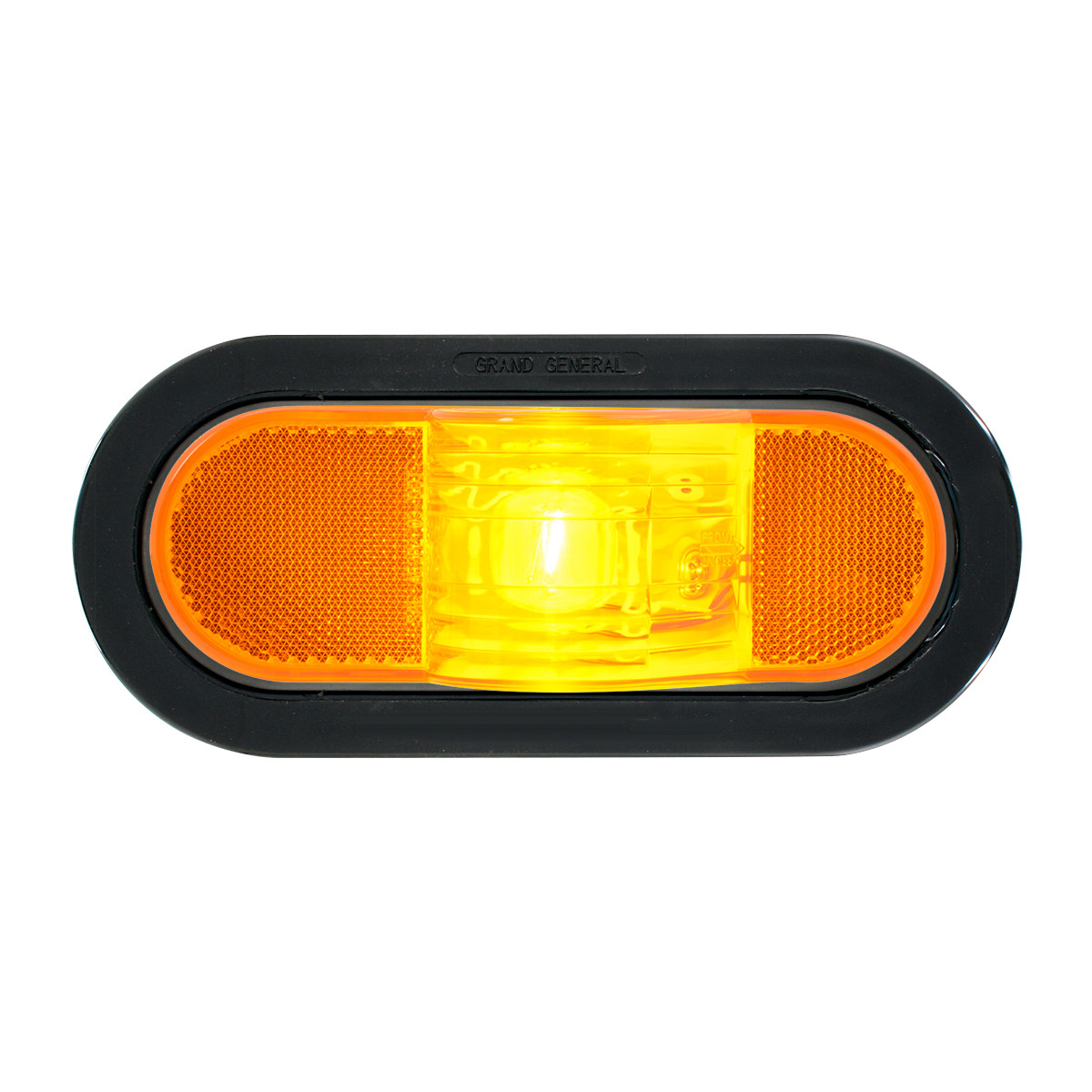Oval Side Turn and Marker Light with Reflector
