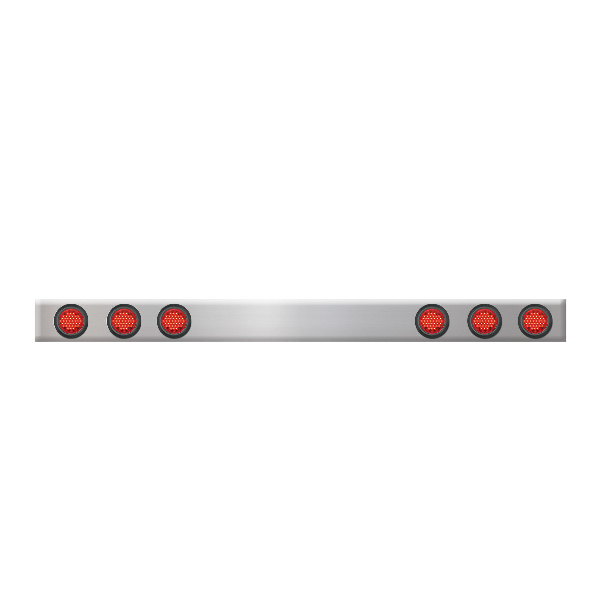 1-Pc Chrome Plated Steel Light Bar