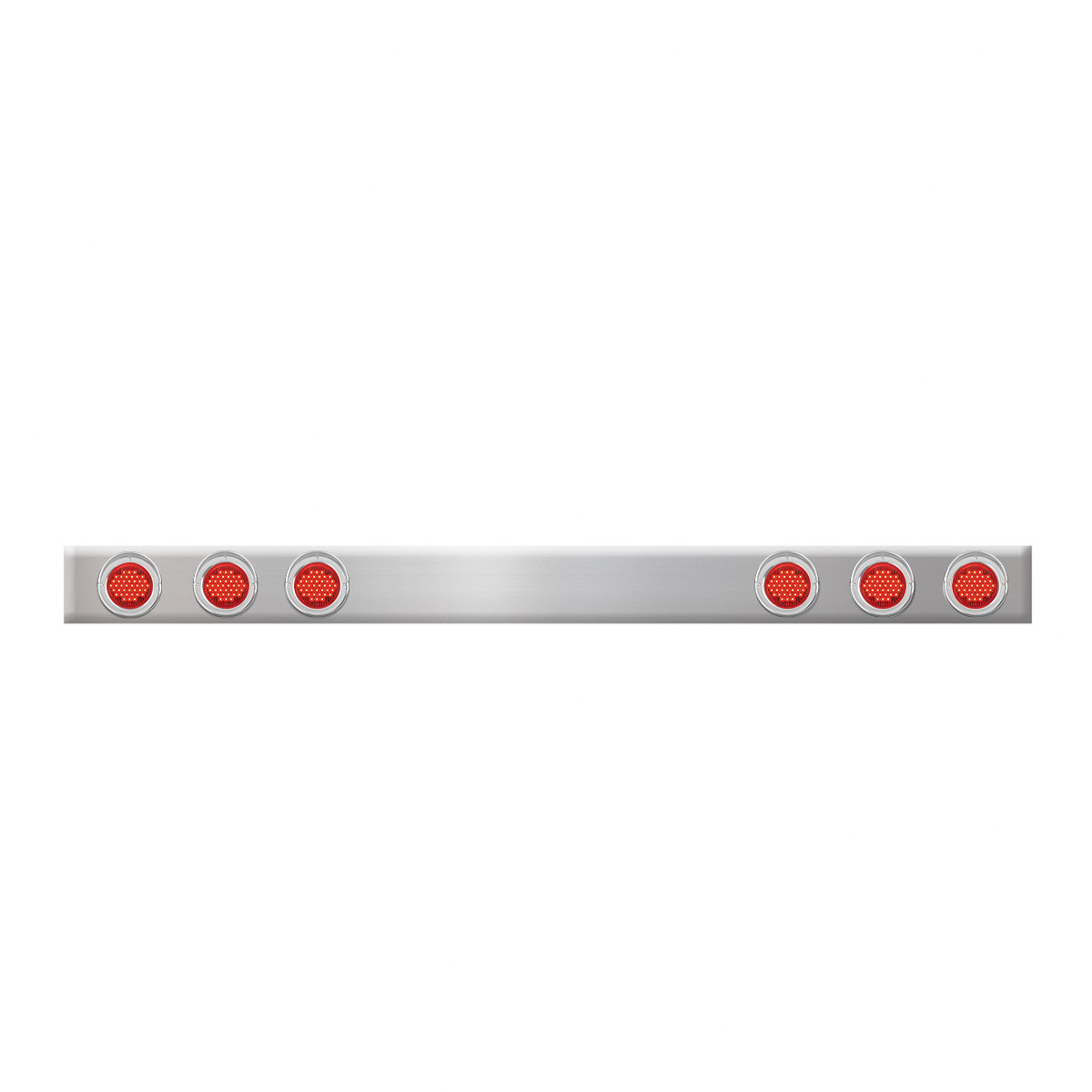 1-Pc Chrome Plated Steel Light Bar