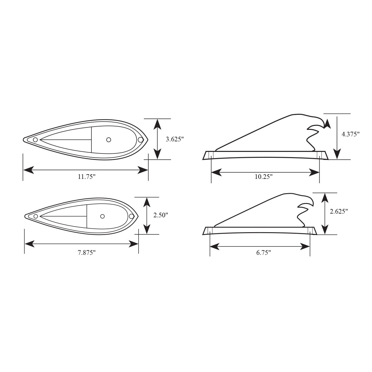 Eagle Head Cab Light