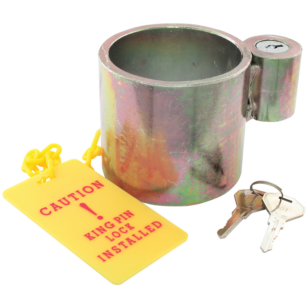 Medium Duty Trailer King Pin Lock