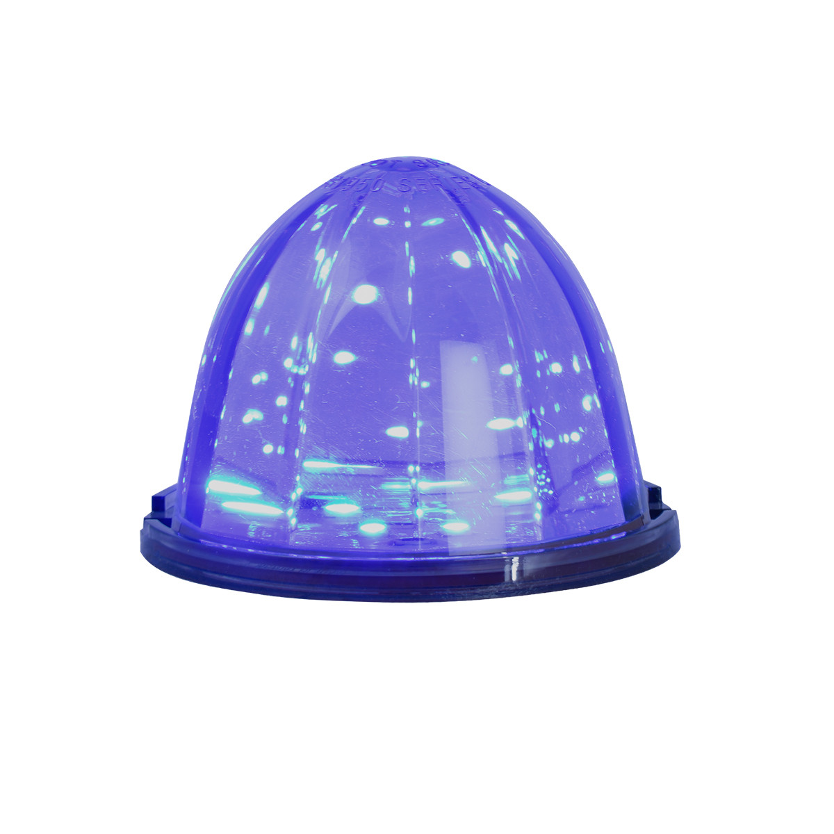 Classic Watermelon Surface Mount LED Light in Smoke Lens