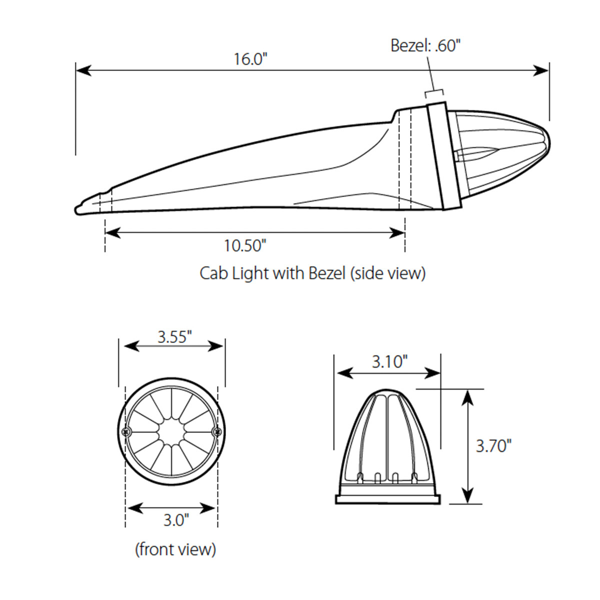 OE Style LED Cab Light