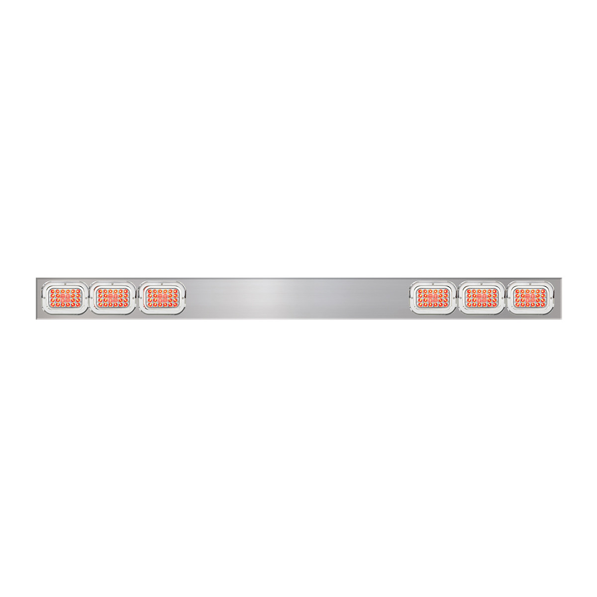1-Pc Chrome Plated Steel Light Bar