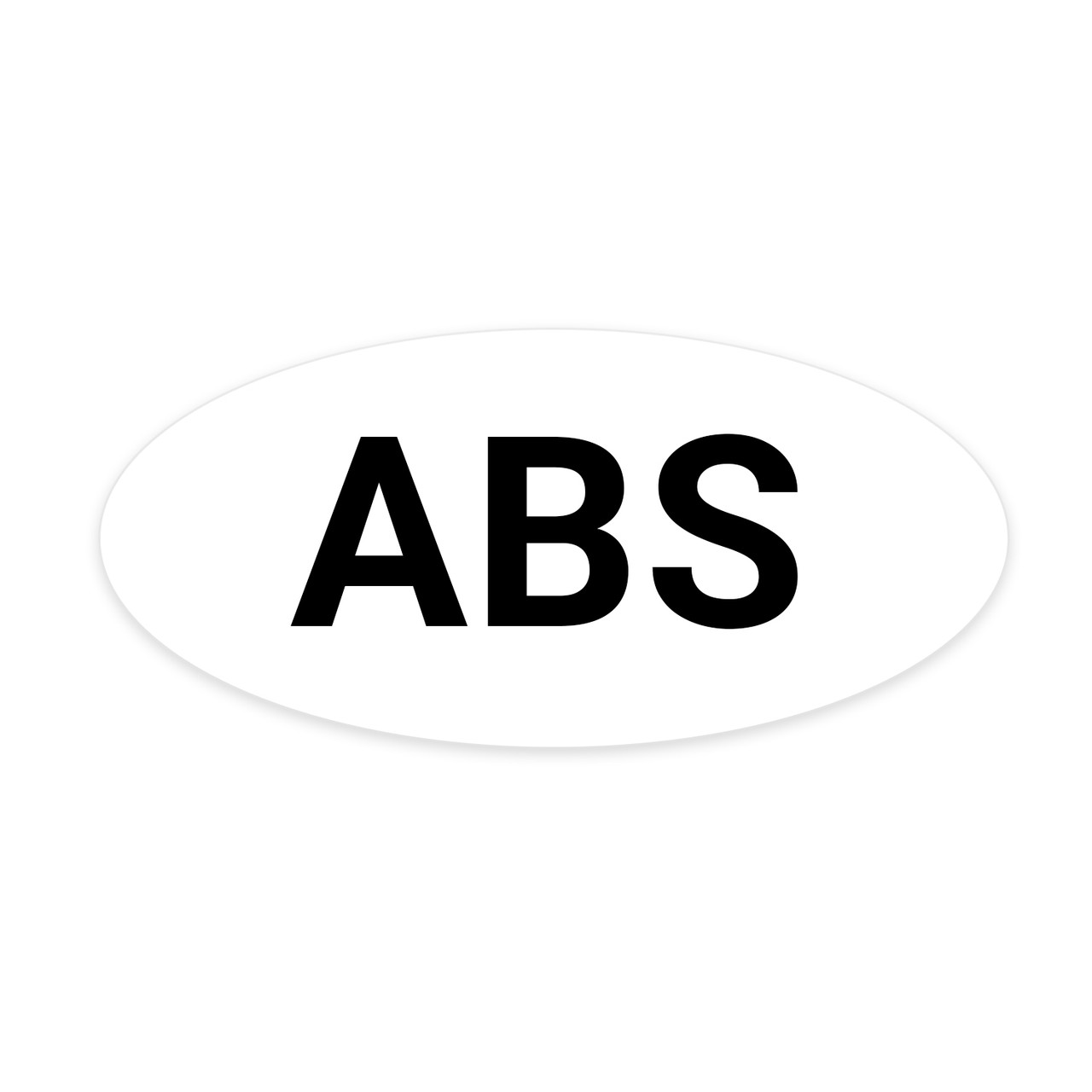 Amber ABS LED Light with "ABS" Logo - Thumbnail 2