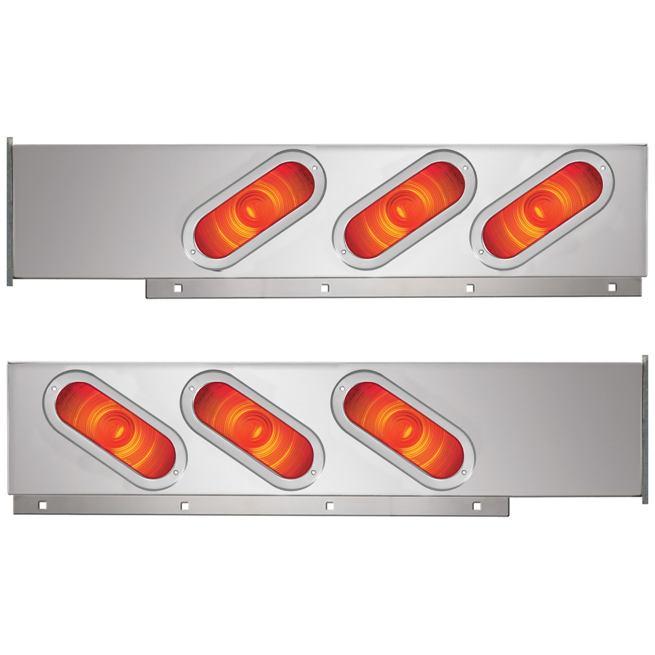 2-Pc Stainless Steel Light Bar - Thumbnail 2