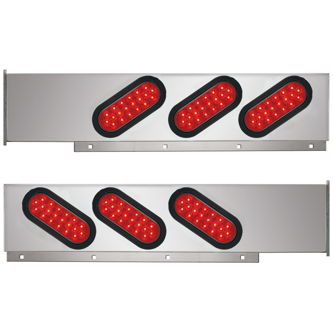 2-Pc Stainless Steel Light Bar - Thumbnail 2