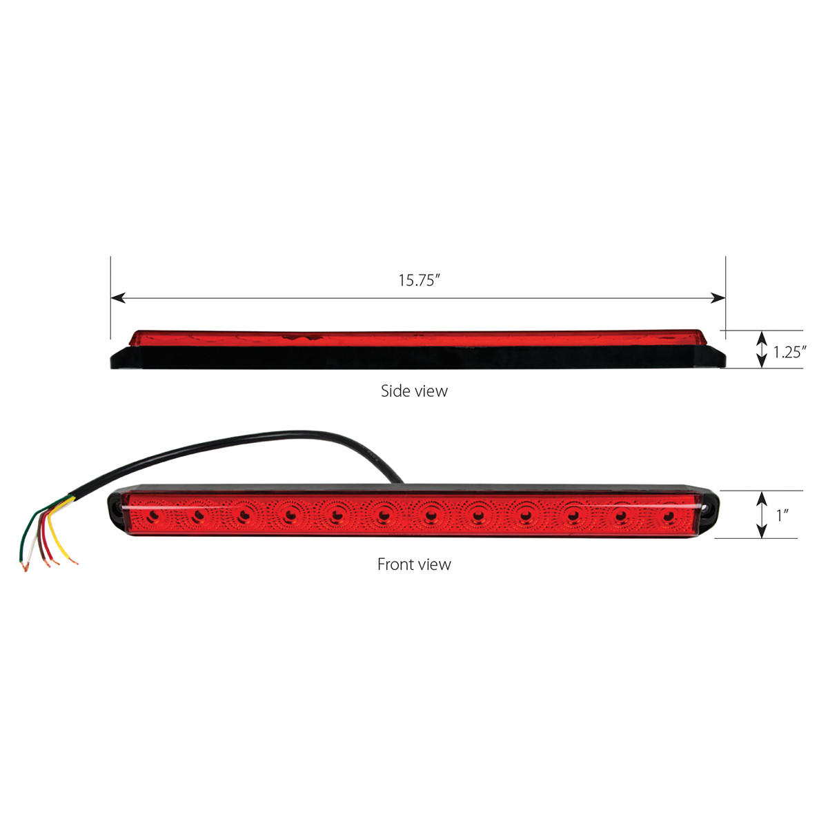 Smart Dynamic Series Smart Dynamic 4 in 1 Sequential LED I.D. Light Bar