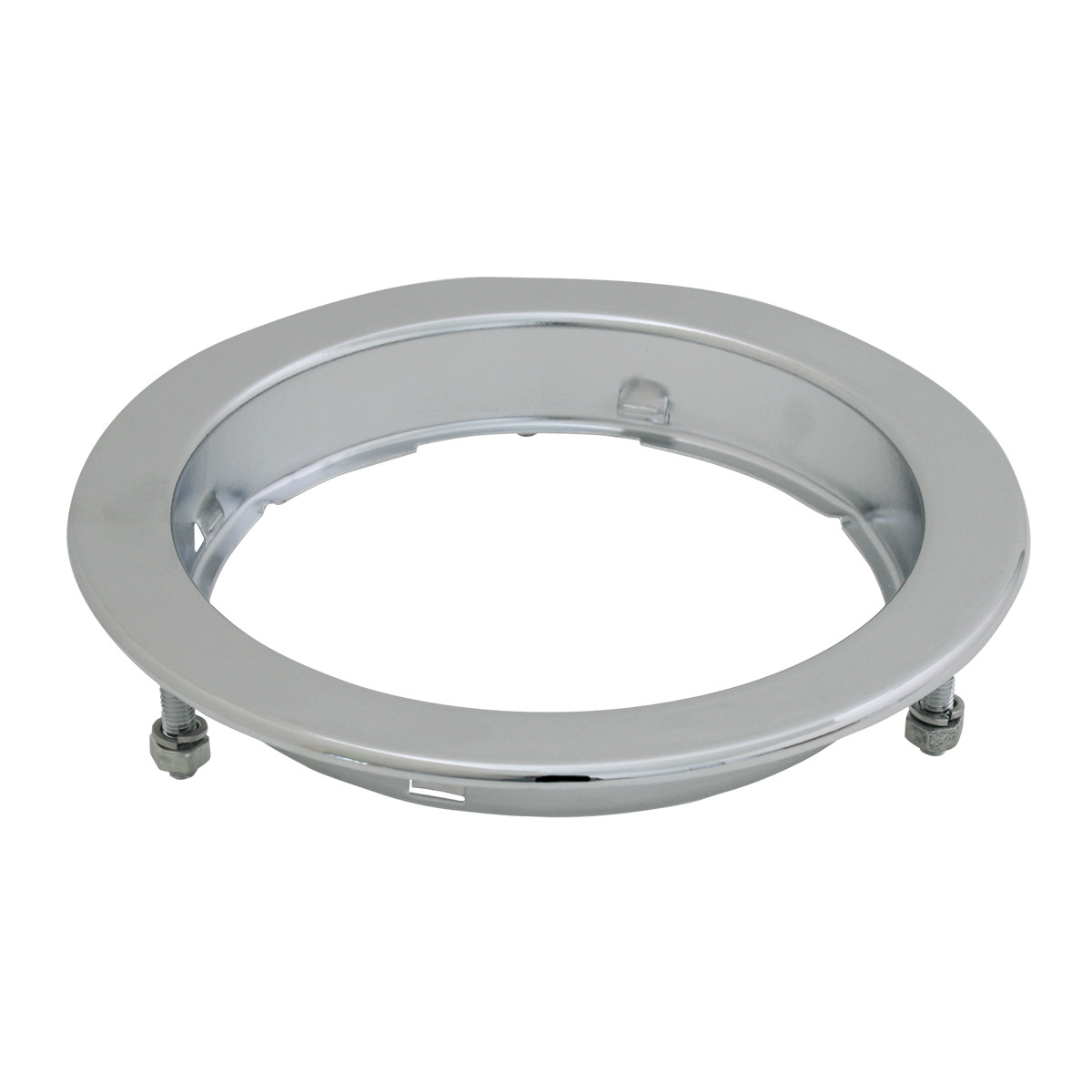Flange Mount Bezel with Hidden Studs for 4" Round Lights