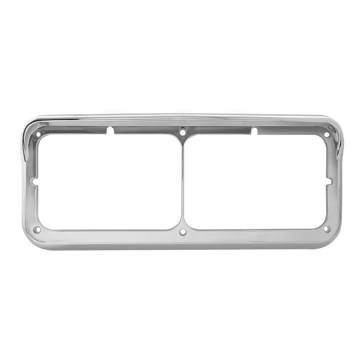Dual Rectangular Headlight Bezel