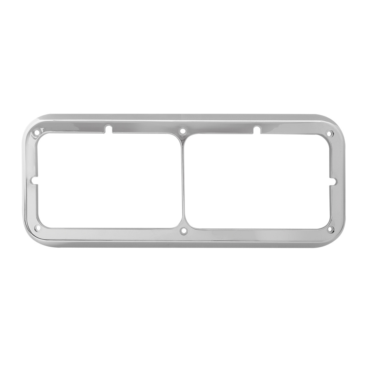 Dual Rectangular Headlight Bezel