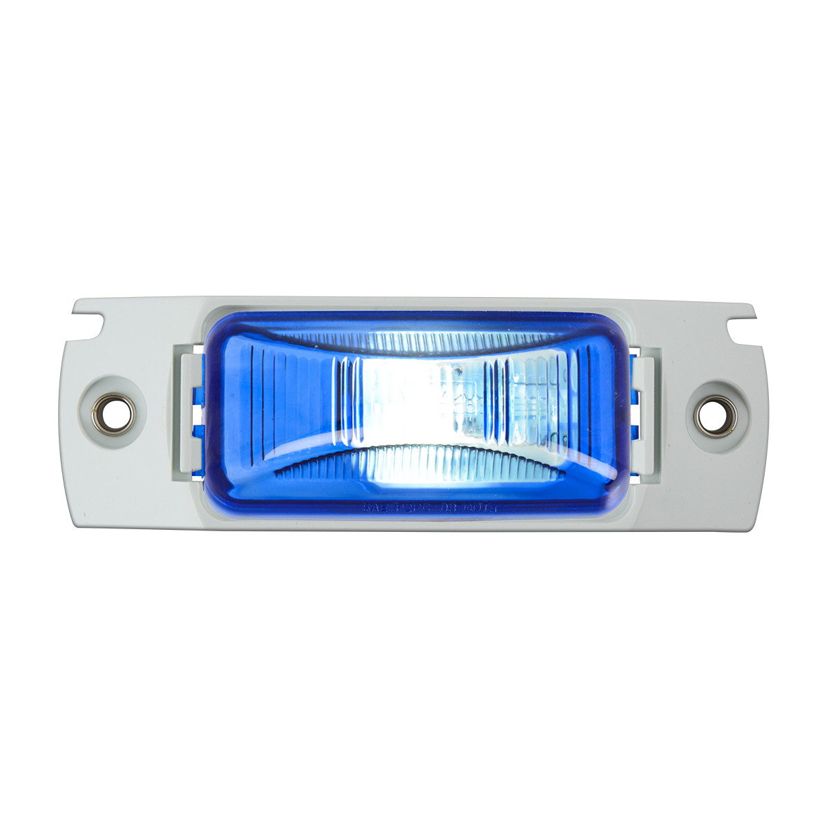 Small Rectangular Single Bulb Sealed Light