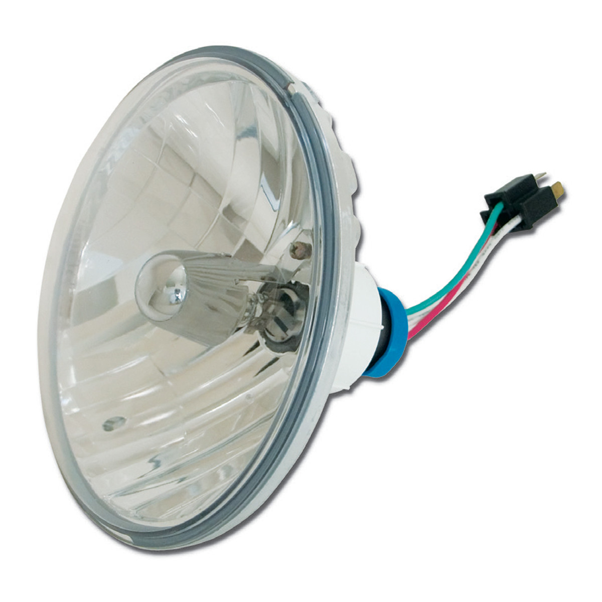 Round Complex Reflector Headlamp