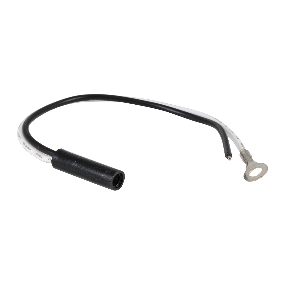 Single Female Light Plug with 2 Wires for 0.180 Bullet