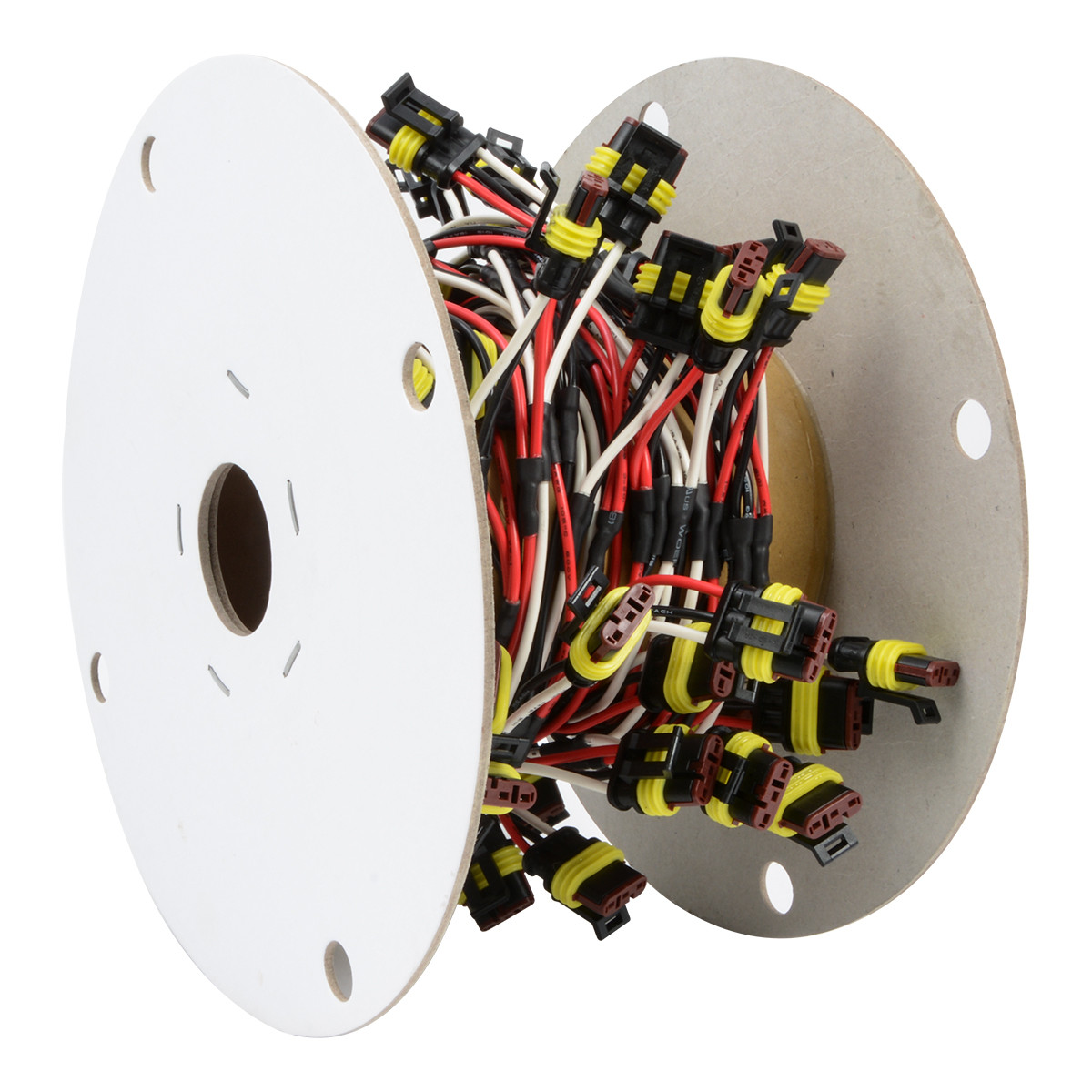 Continuous 3-Pin Wire Light Plug Wire Harness Roll