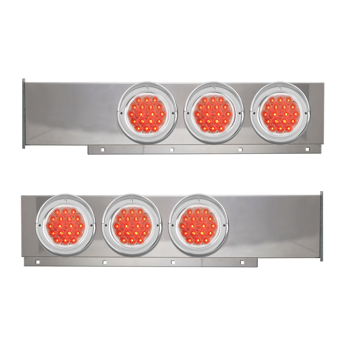 2-Pc Stainless Steel Light Bar - Thumbnail 2