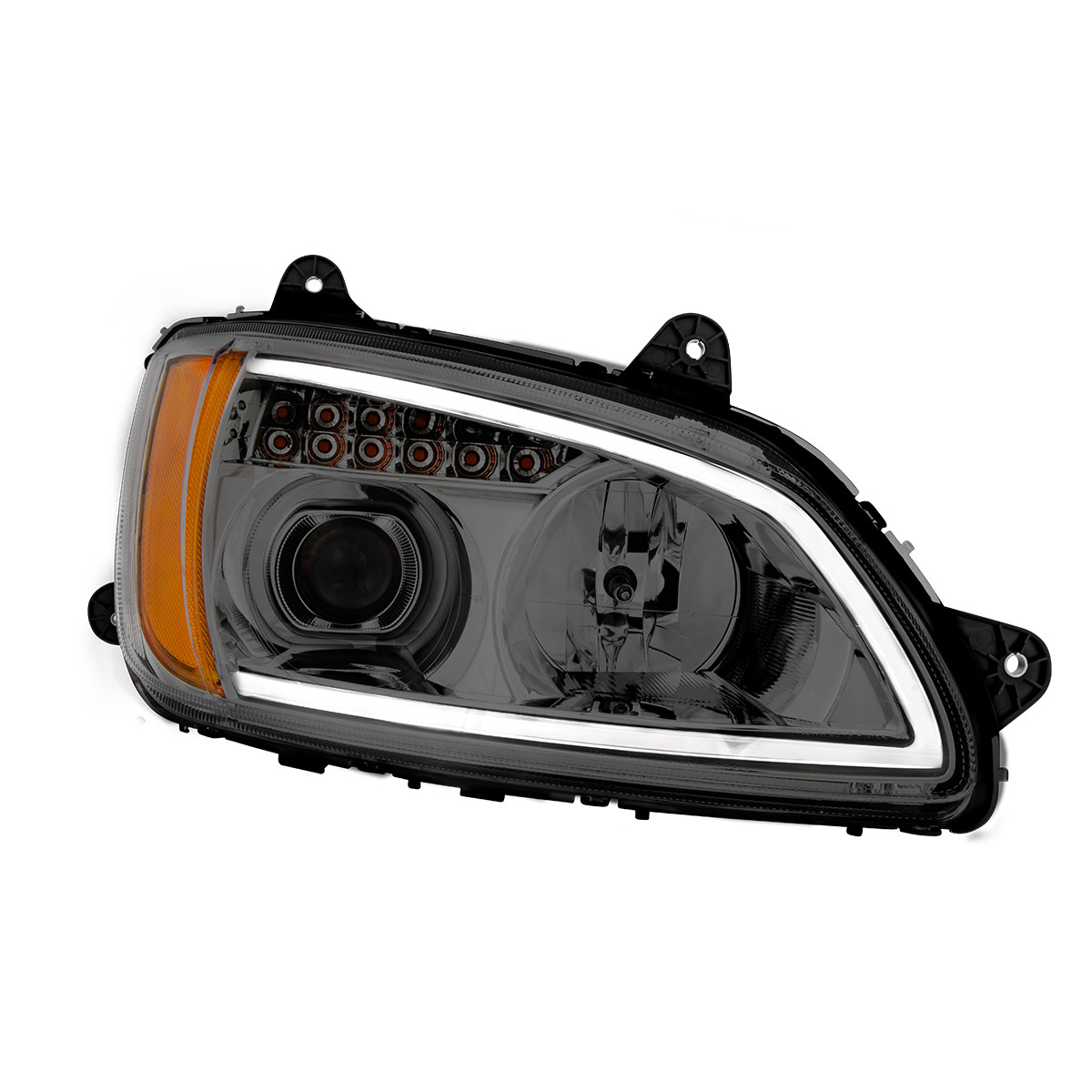 Kenworth Projection Headlight w/LED Turn Signal & LED Running Light