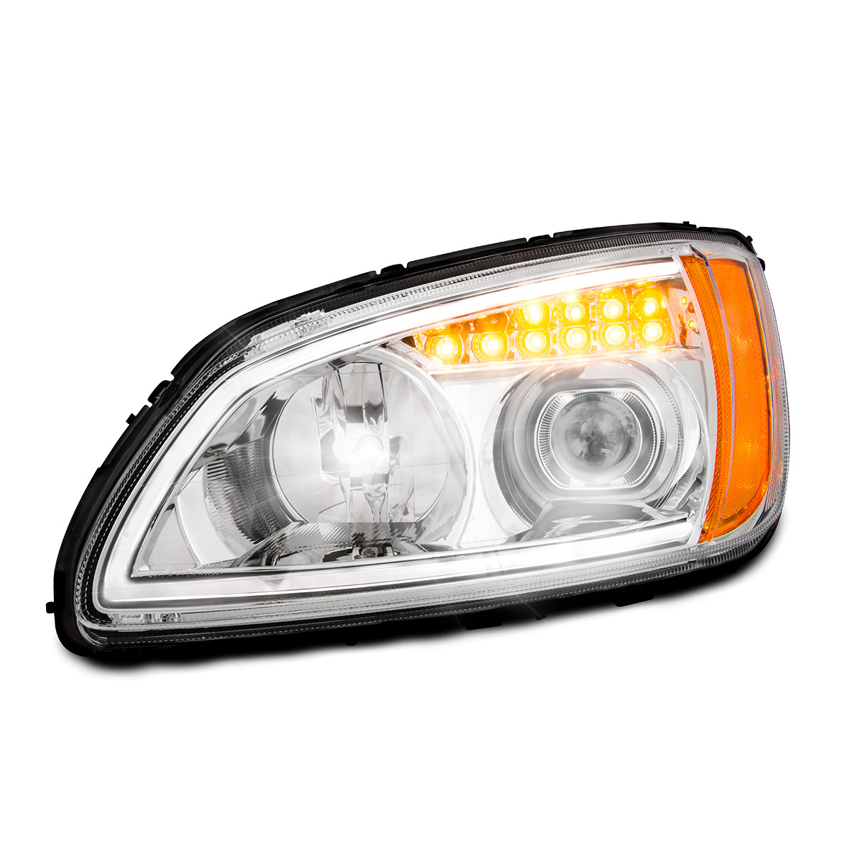 D2S HID Projection Headlight w/LED Turn Signal & LED Running Light - Thumbnail 3