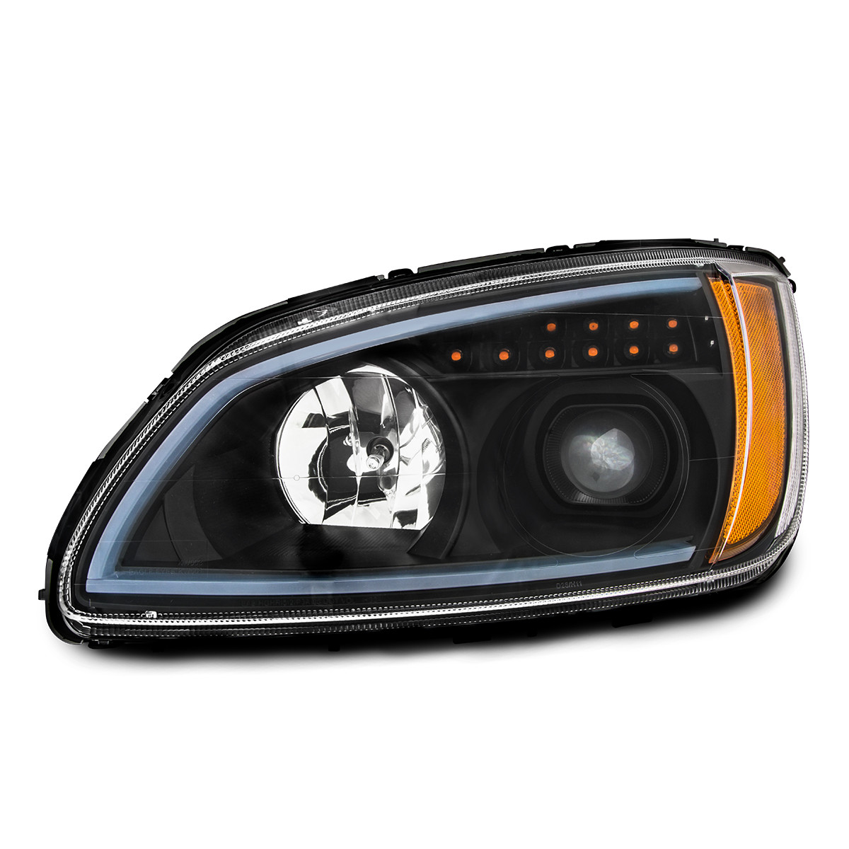 D2S HID Projection Headlight w/LED Turn Signal & LED Running Light - Thumbnail 2