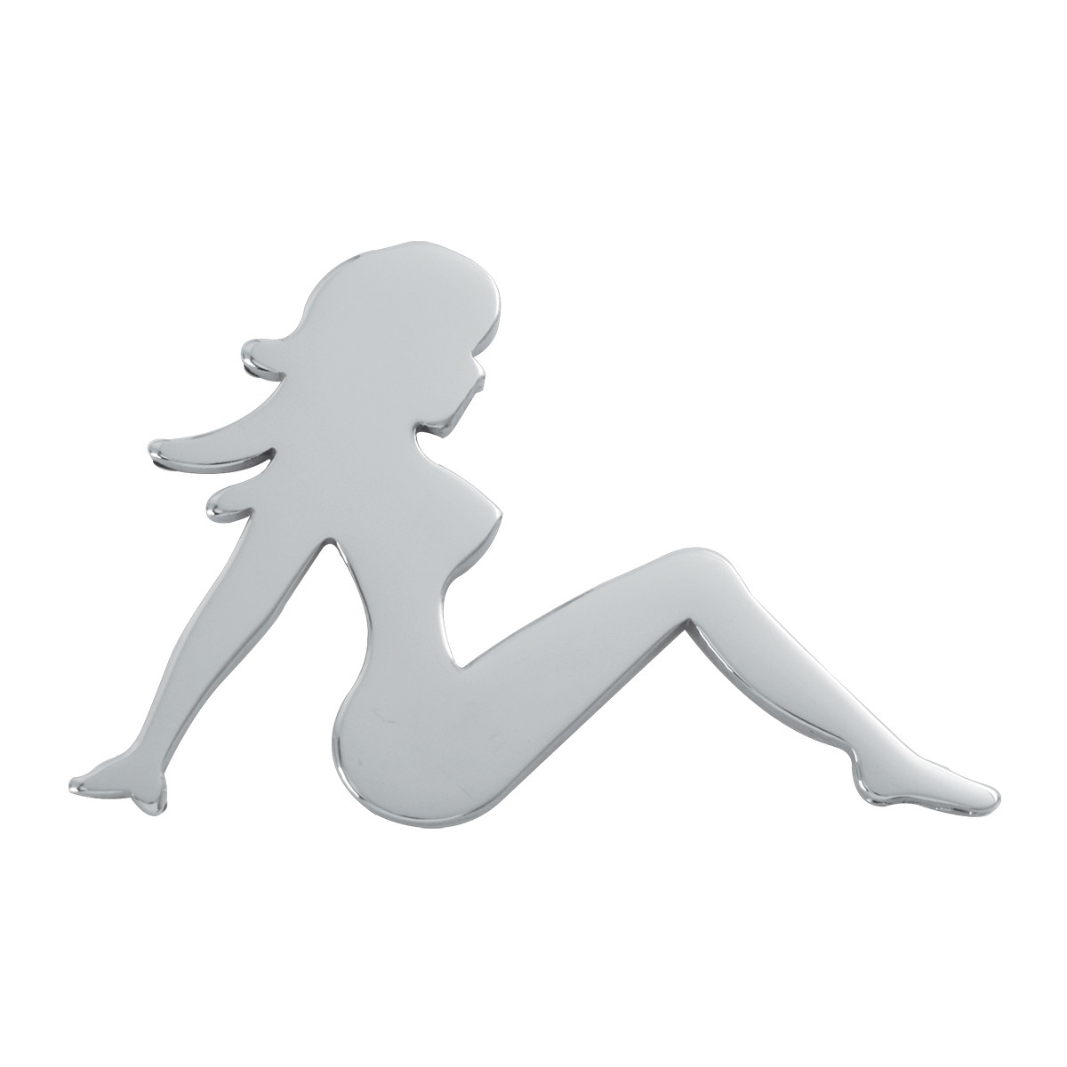 Sitting Lady Mini Cut Out