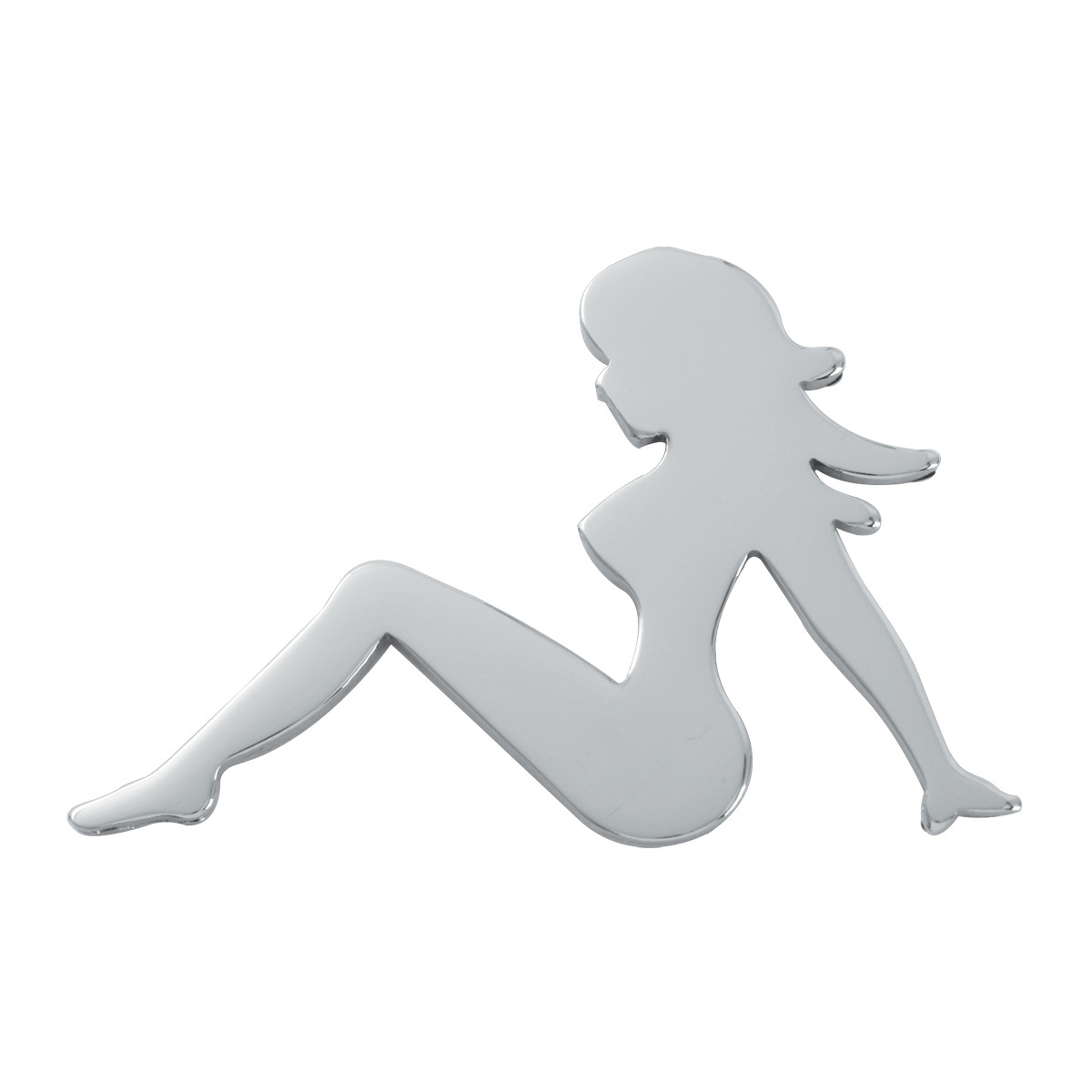 Sitting Lady Mini Cut Out