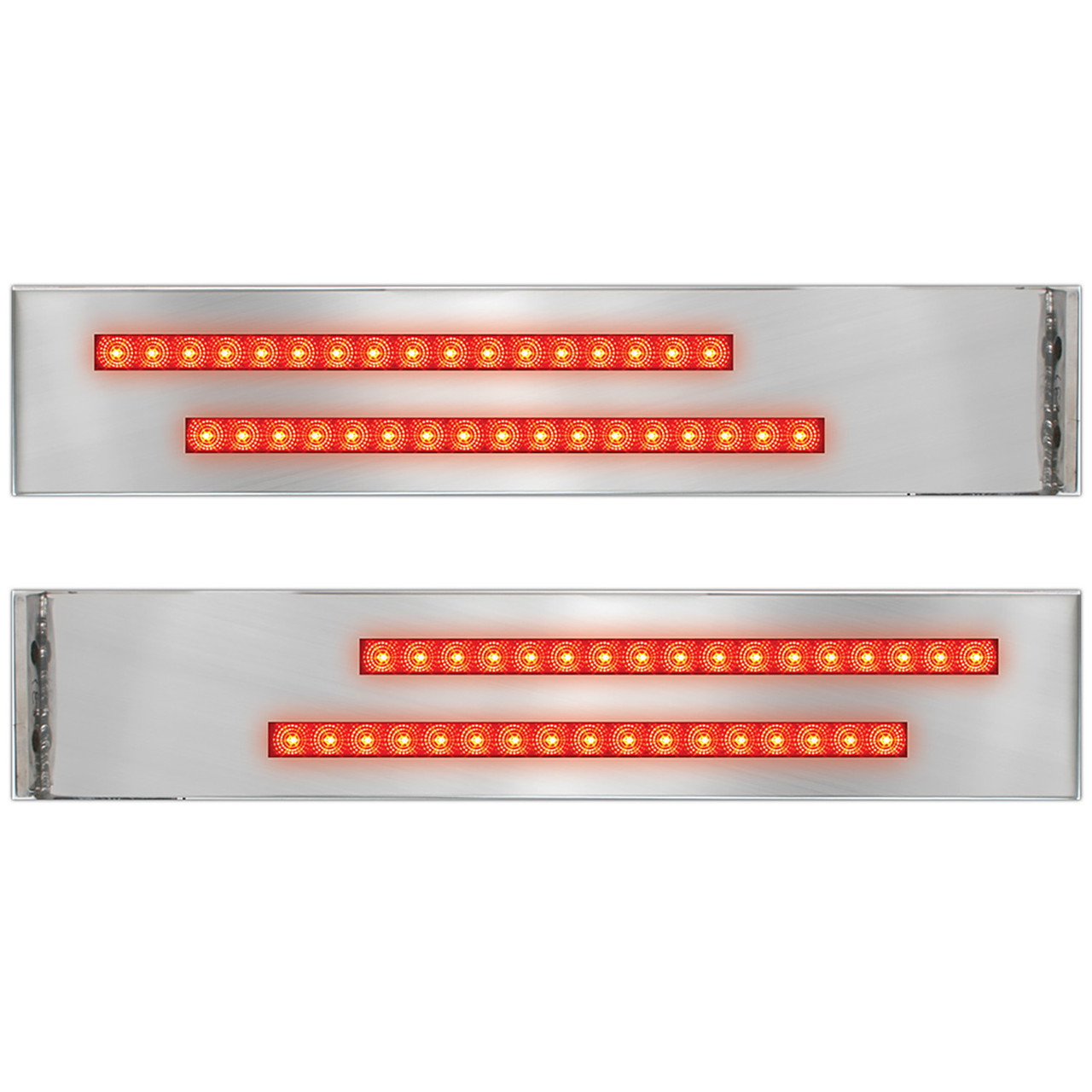2-Pc Light Bar with Recessed 20" LED Lights