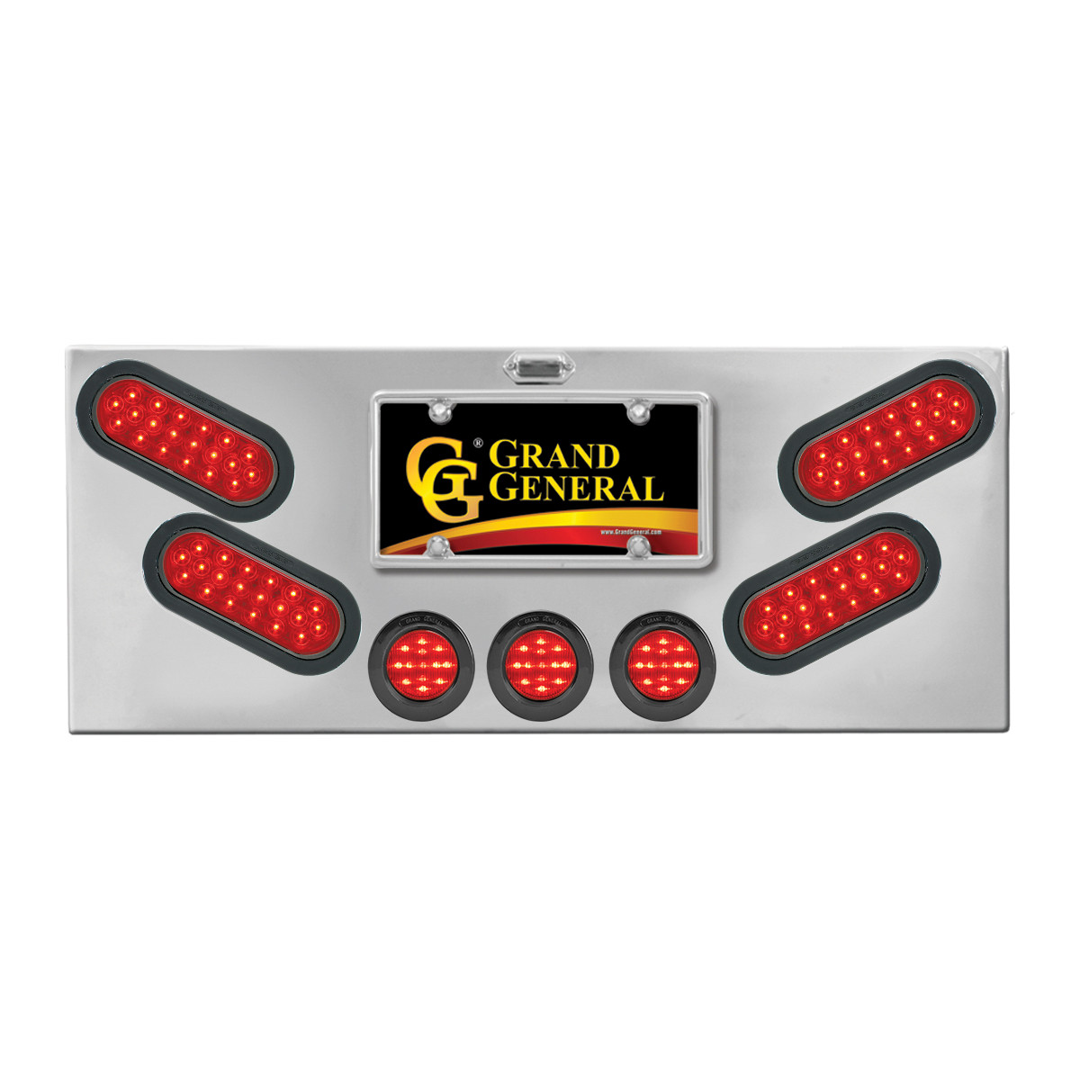 Stainless Steel Rear Center Light Panel - Thumbnail 2
