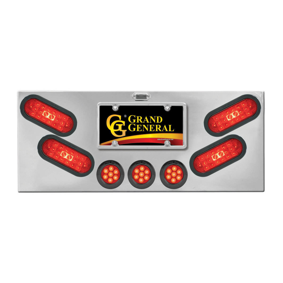 Stainless Steel Rear Center Light Panel - Thumbnail 2