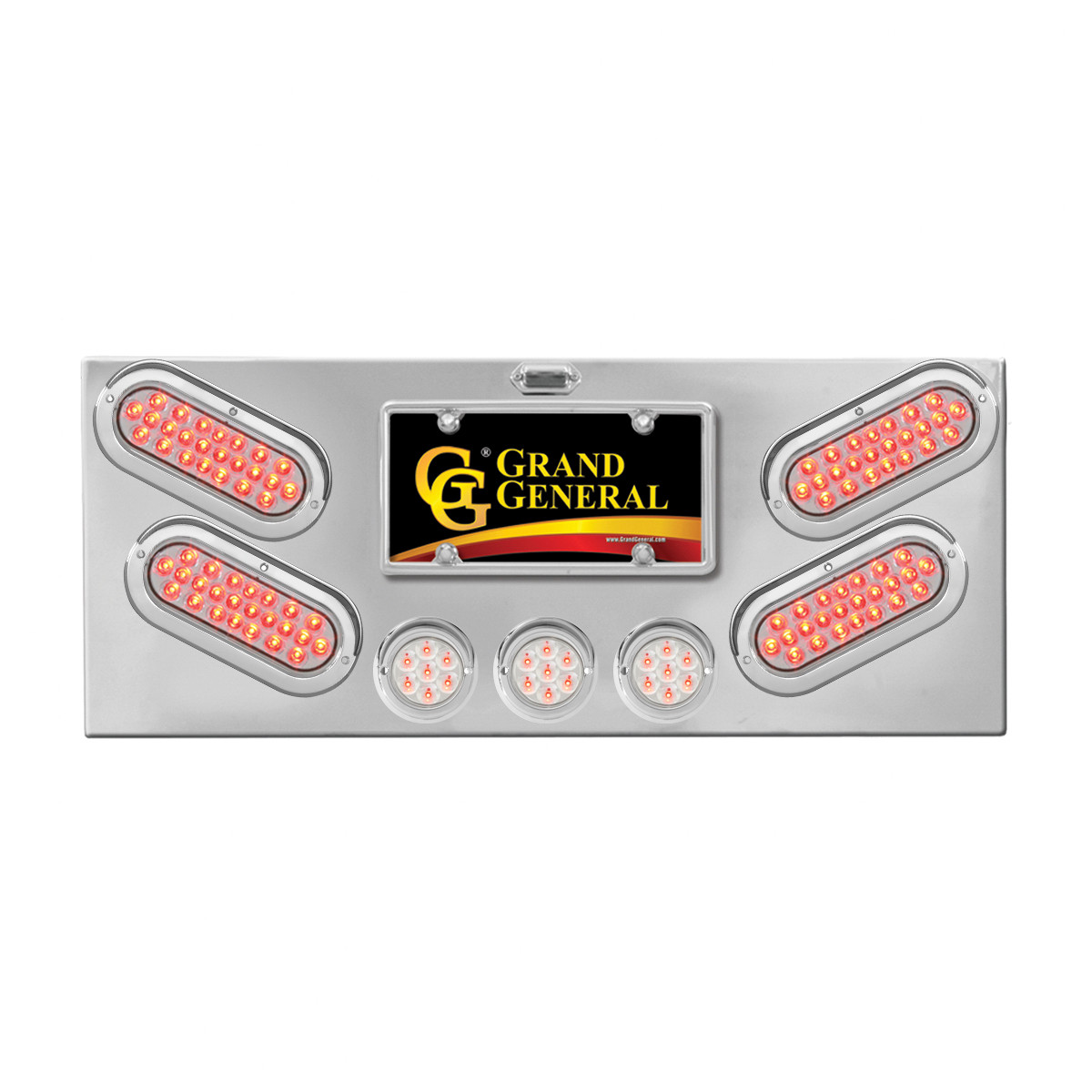 Stainless Steel Rear Center Light Panel - Thumbnail 2