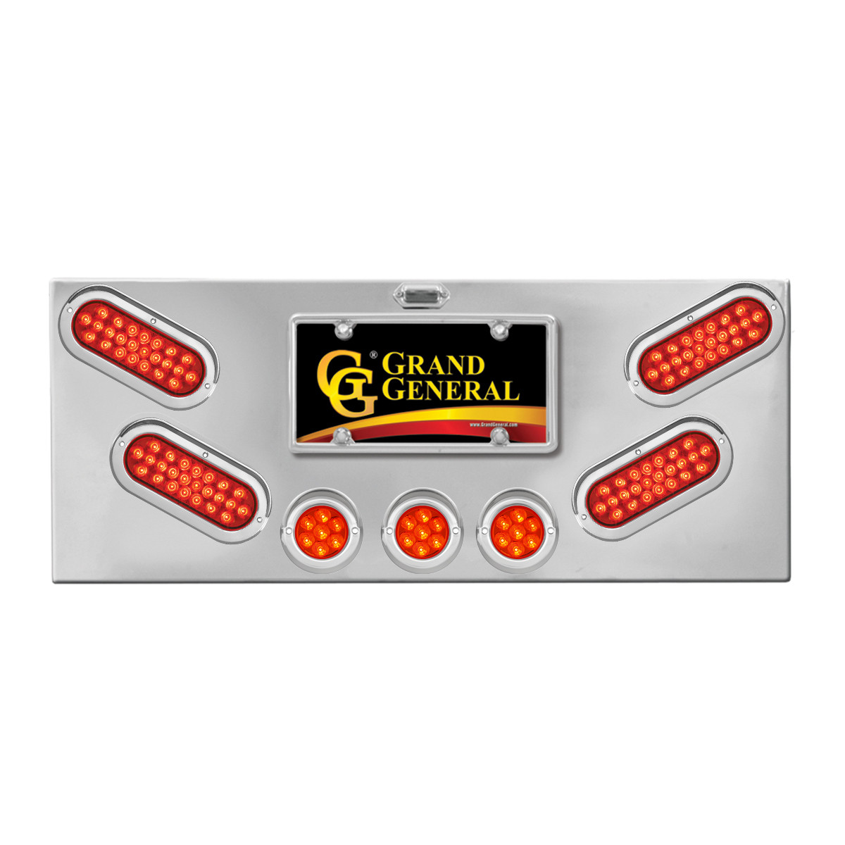 Stainless Steel Rear Center Light Panel - Thumbnail 2