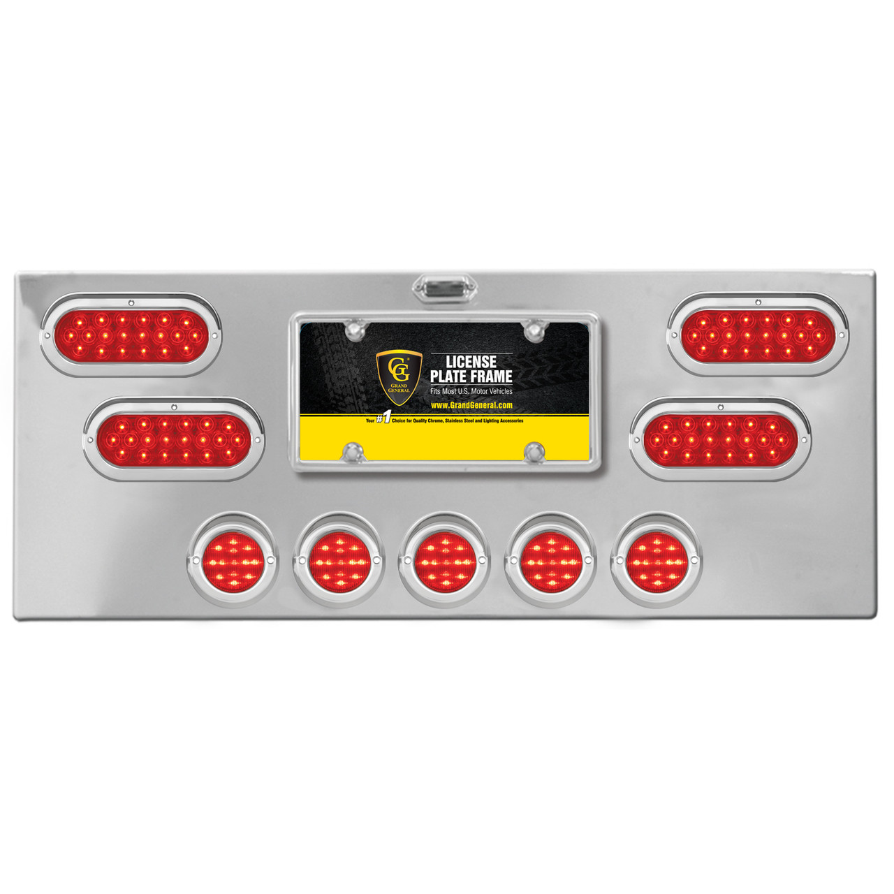 Stainless Steel Rear Center Light Panel - Thumbnail 2