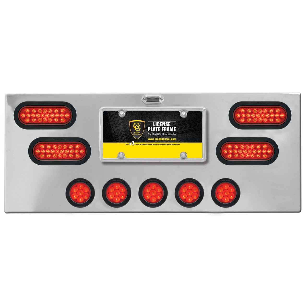 Stainless Steel Rear Center Light Panel - Thumbnail 2