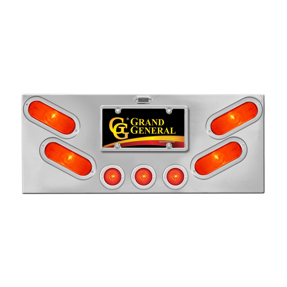 Stainless Steel Rear Center Light Panel - Thumbnail 2