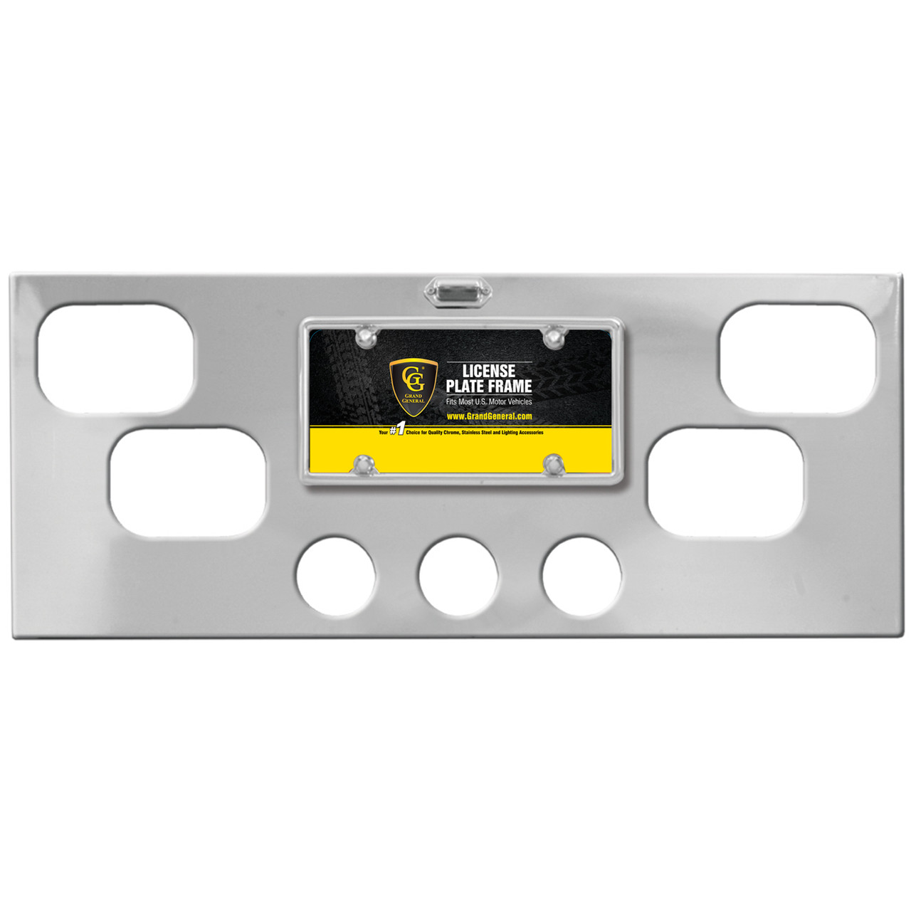 Stainless Steel Rear Center Light Panel Only